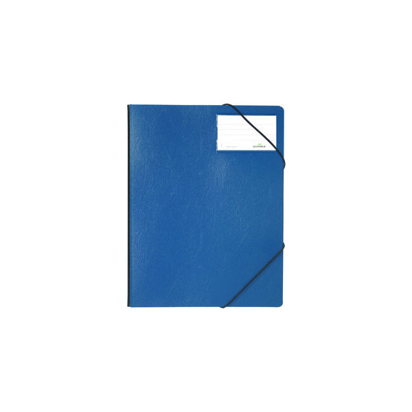 10 Stück Durable Eckspannmappe Premium 2320 07, Din A4 dunkelblau Polyvinylchlorid (PVC) -, für ca. 150 Blatt  (80 g/m²) 4005546213118 Durable