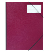 Eckspannmappe Premium 2320 03, Din A4 rot Polyvinylchlorid (PVC) -, f&uuml;r ca. 150 Blatt  (80 g/m&sup2;)