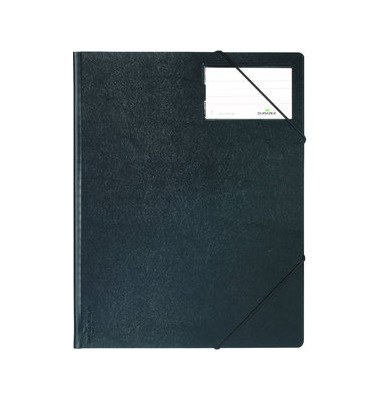 Eckspannmappe Premium 232001, A4 schwarz Polyvinylchlorid (PVC) -, f&uuml;r ca. 150 Blatt  (80 g/m&sup2;)