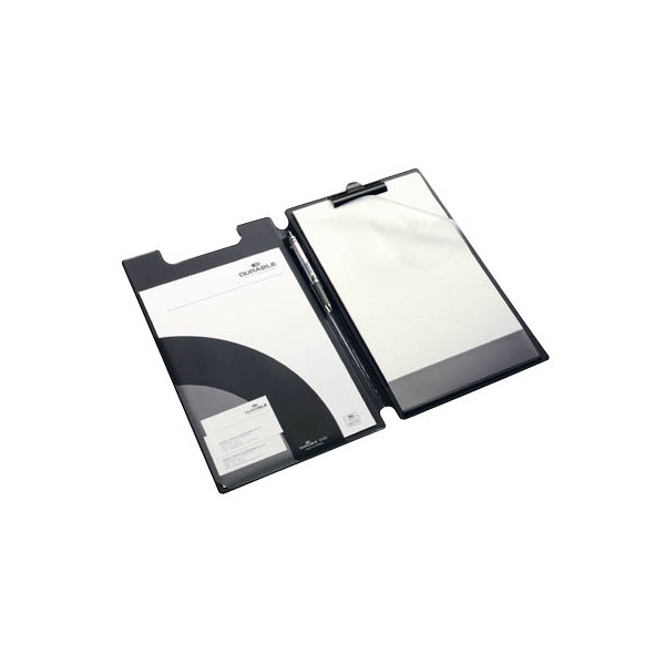 4005546206240 - Klemmbrettmappe Spezial-Blockmappe DIN A4+ 2332-01 A4 schwarz Karton Folien-kaschiert 4005546206240 Durable
