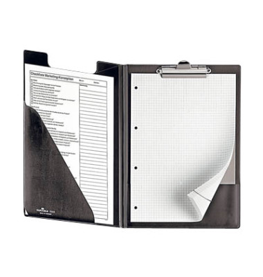 Klemmbrettmappe Winter Smell 2355-01, A4, schwarz, Karton, Folien-kaschiert