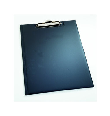 Klemmbrettmappe A5 2359-01, A5, schwarz, Karton mit PVC-&Uuml;berzug