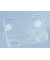 Visitenkartenspender Acryl farblos 105x55x45mm f.50 St