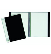 Sichtbuch Duralook Plus 2422-01, schwarz, A4, mit 20 Hüllen, Polypropylen (PP)