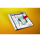 Sichtbuch Duralook Plus 2432-01, schwarz, A4, mit 20 Hüllen, Polypropylen (PP)