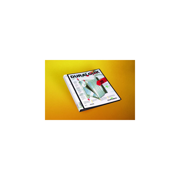 4005546241548 - Sichtbuch Duralook Plus 2432-01 schwarz A4 mit 20 Hüllen Polypropylen (PP) 4005546241548 Durable