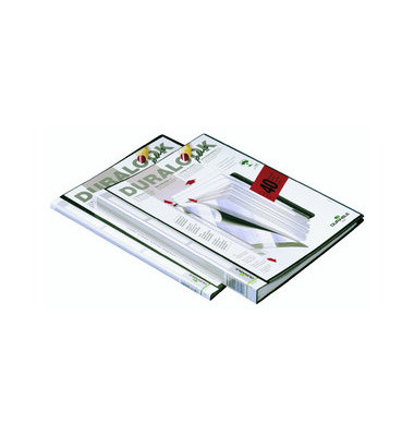 Sichtbuch Duralook Plus 2434-01, schwarz, A4, mit 40 Hüllen, Polypropylen (PP)
