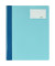 Schnellhefter Serie 2500 250006, A4+, hellblau, Polyvinylchlorid (PVC), Vorderdeckel opak