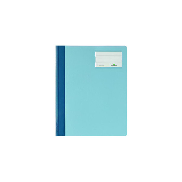 4005546200873 - Schnellhefter 2500 A4+ überbreit hellblau PVC Kunststoff kaufmännische Heftung 4005546200873 Durable