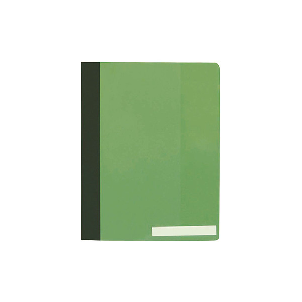 25 Stück Durable Schnellhefter 251005, A4+, grün, Polyvinylchlorid (PVC), 80g, Vorderdeckel transparent 4005546201078 Durable