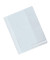 Schnellhefter 251002, A4+, weiß, Polyvinylchlorid (PVC), Vorderdeckel transparent