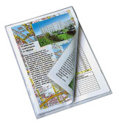 Schnellhefter Serie 2512 251219, A4, farblos-transparent, Polyvinylchlorid (PVC), Vorderdeckel transparent