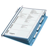 Personalakten 255406, A4 blau Kunststoff
