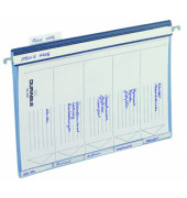 Personalakten 255606, A4 blau Hartfolie