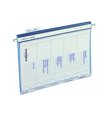 Personalakten 255606, A4 blau Hartfolie