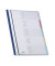 Personalakten DIVISOFLEX 255706, A4 blau strapazierfähige PVC-Folie Kunststoff