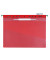 Hängehefter 2560 A4 Kunststoff rot kaufmännische Heftung mit Tasche