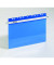 Hängehefter Economy 256106, A4 blau Kunststoff