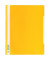 Schnellhefter 2570 A4+ überbreit gelb PVC Kunststoff kaufmännische Heftung