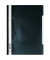 Schnellhefter Standard 257301, A4, schwarz, Polypropylen (PP), 80g, Vorderdeckel transparent