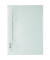 Schnellhefter Standard 257302, A4, weiß, Polypropylen (PP), Vorderdeckel transparent