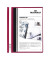 Schnellhefter DURAPLUS 257903, A4+, rot, Polypropylen (PP), 80g, Vorderdeckel transparent