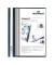 Schnellhefter DURAPLUS 257901, A4+, schwarz, Polypropylen (PP), Vorderdeckel transparent