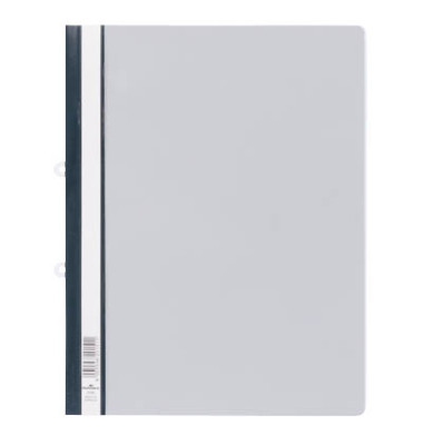 Hängehefter Schnellhefter 2580 A4 grau Hartfolie kaufmännische Heftung transparenter Vorderdeckel Hängehefter Schnellhefter 2580 A4 grau Hartfolie kaufmännische Heftung transparenter Vorderdeckel