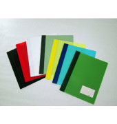 Schnellhefter DURALUX TRANSLUZENT 268003, A4+, rot, Kunststoff, Vorderdeckel transparent