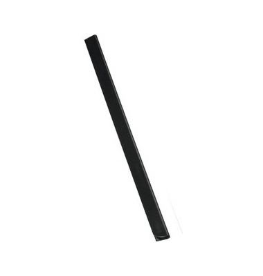 Klemmschienen 290101, A4 schwarz, f&uuml;r ca. 60 Blatt, Kunststoff