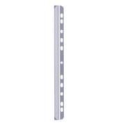 Klemmschienen 290219, A4 farblos-transparent, für ca. 30 Blatt, Kunststoff, mit Abheftleiste