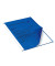 Klemmschienenhüllen 2919 06, A4 blau, für ca. 100 Blatt, PVC-Hartfolie