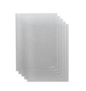 Klemmschienenhüllen 293919, A4 farblos-transparent, für ca. 100 Blatt, PP