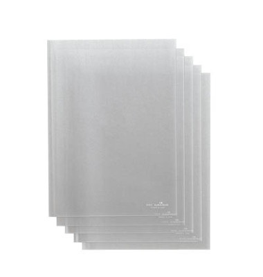 Klemmschienenhüllen 293919, A4 farblos-transparent, für ca. 100 Blatt, PP