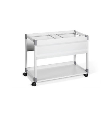 Hängemappenwagen f. 100 Mappen grau 875x715x432 Hängemappenwagen f. 100 Mappen grau 875x715x432