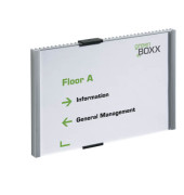 Türschild Info Sign silber 210 x 148,5mm