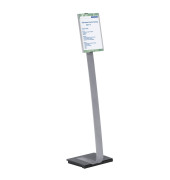 Bodenaufsteller A4 INFO SIGN STAND Silber 4812