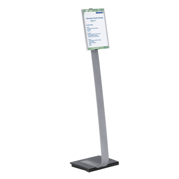 4005546403519 - Infoständer InfoSign Stand 481223 A4 111-118cm höhenverstellbar silber 4005546403519 Durable
