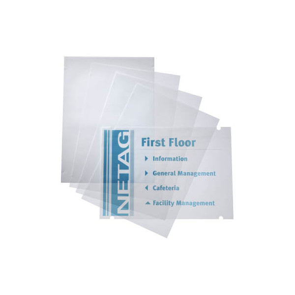 4005546403793 - DURABLE Ersatzfolien für CRYSTAL SIGN für DIN-A3-Türschild VE 20 Stk HxB 420 x 297 mm