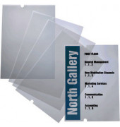 Ersatzfolie f.CrystalSign 4819 transp. 297x420mm 10 St