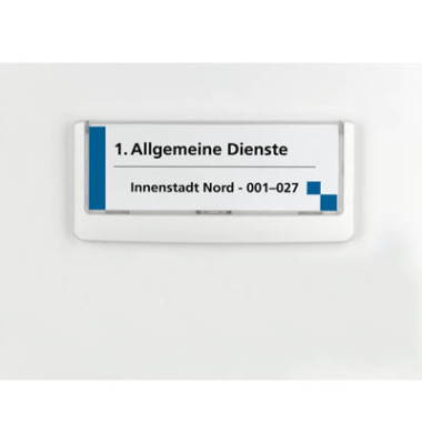 Türschild CLICK SIGN weiß 149 x 52,5mm Türschild CLICK SIGN weiß 149 x 52,5mm