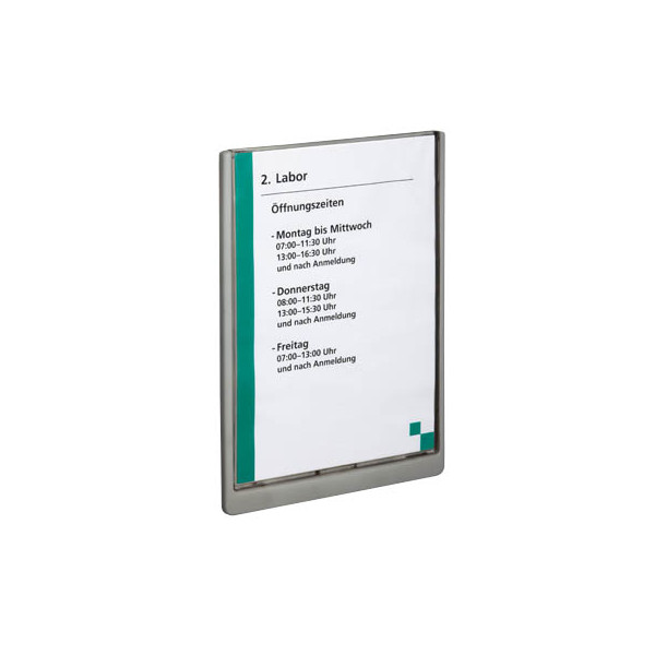 4005546405568 - Türschild CLICK SIGN graphit A4 210 x 297 cm (BxH) 4005546405568 Durable