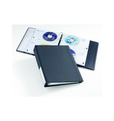 CD-Ringbuch CD/DVD INDEX 40 anthrazit 270x65x315mm für 40CDs