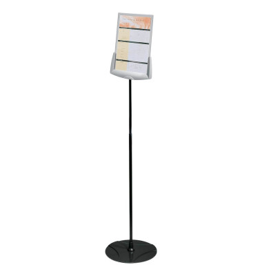 Bodenaufsteller SHERPA anth/gra 66-114cm h A4