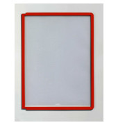 Sichttafel SHERPA A4 orangener Rahmen