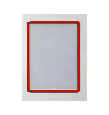 Sichttafel SHERPA A4 orangener Rahmen