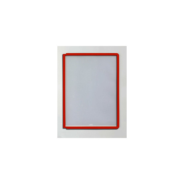 5 Stück Durable Sichttafel SHERPA A4 orangener Rahmen 4005546506524 Durable