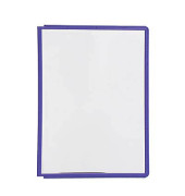 Sichttafel SHERPA A4 blauvioletter Rahmen