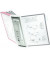 Sichttafelwandhalter SHERPA für A4 10 Tafeln leer grau