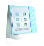 Sichttafelwandhalter SHERPA BACT-O-CLEAN A4 mit 10 Tafeln